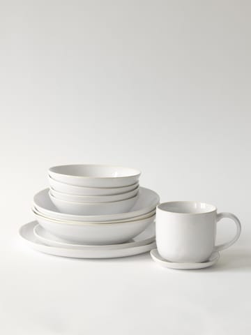 Plato hondo Vince Ø22,5 cm - blanco - Tell Me More