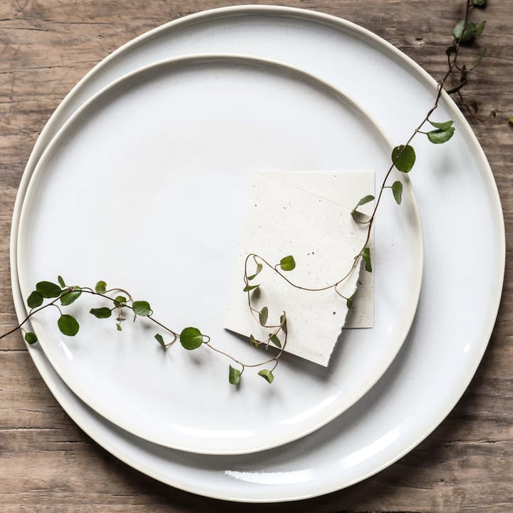 Plato Vince 22 cm, blanco Tell Me More