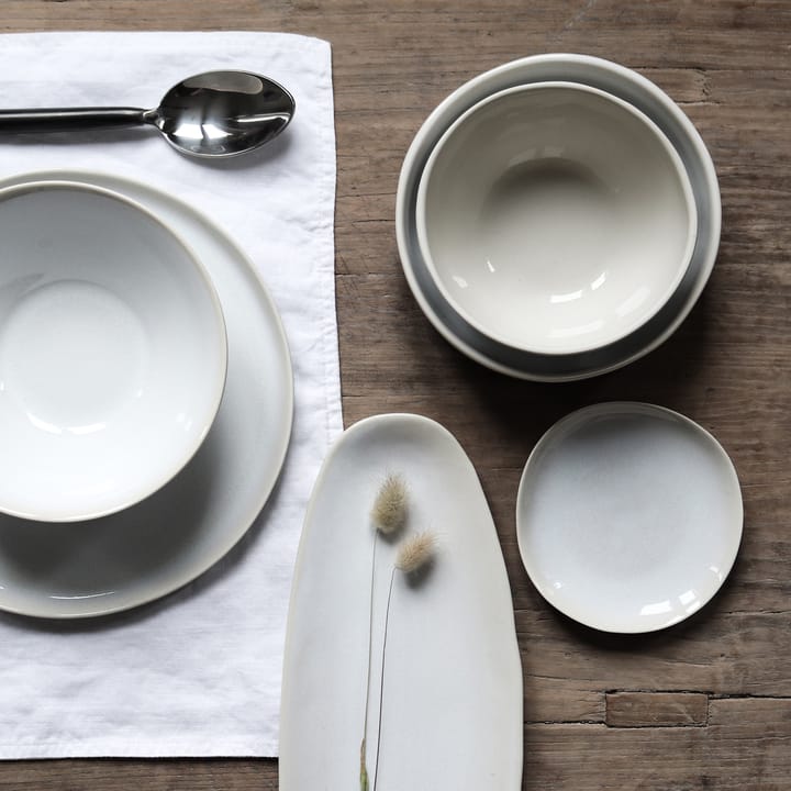 Plato Vince 22 cm, blanco Tell Me More