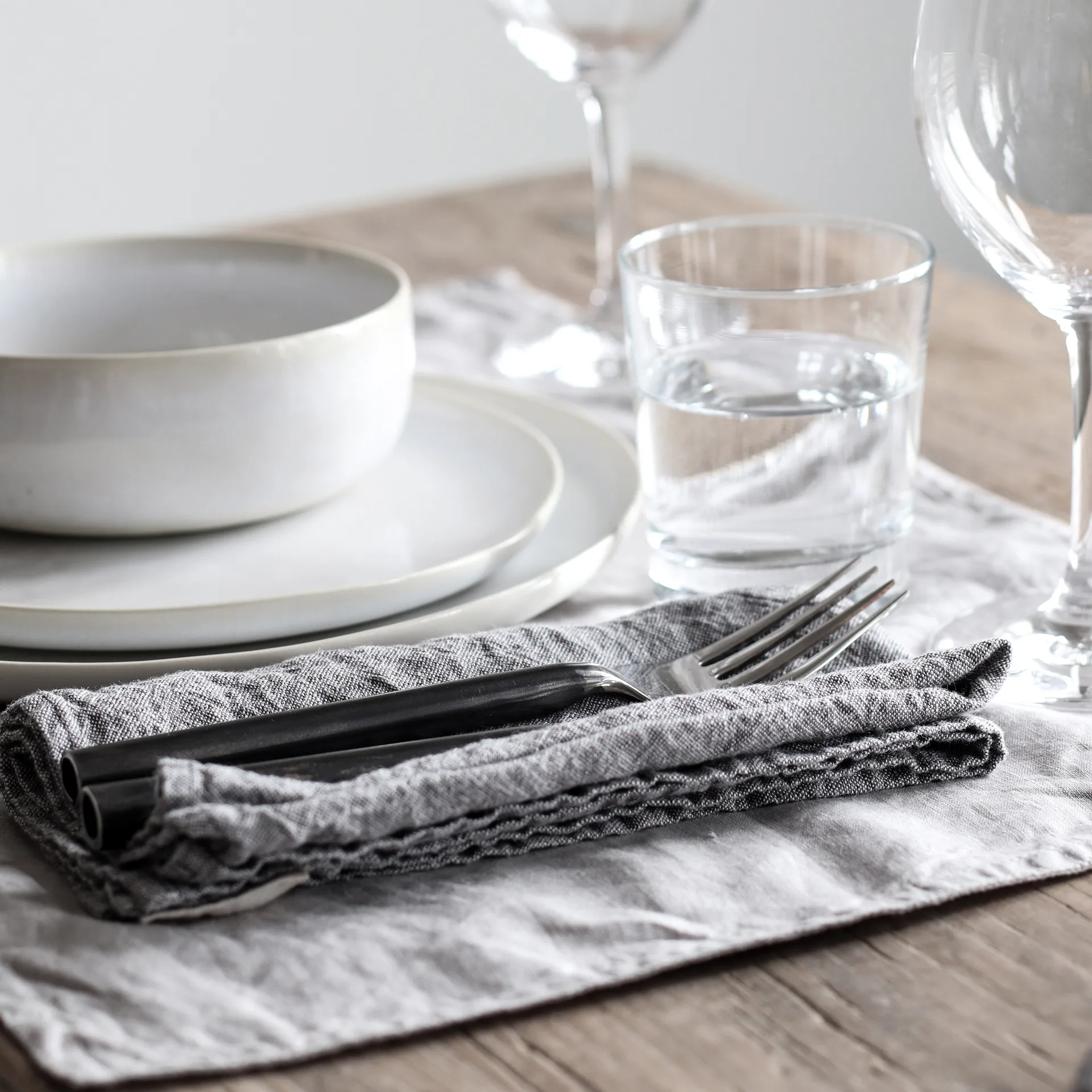 Plato Vince 27 cm, blanco Tell Me More