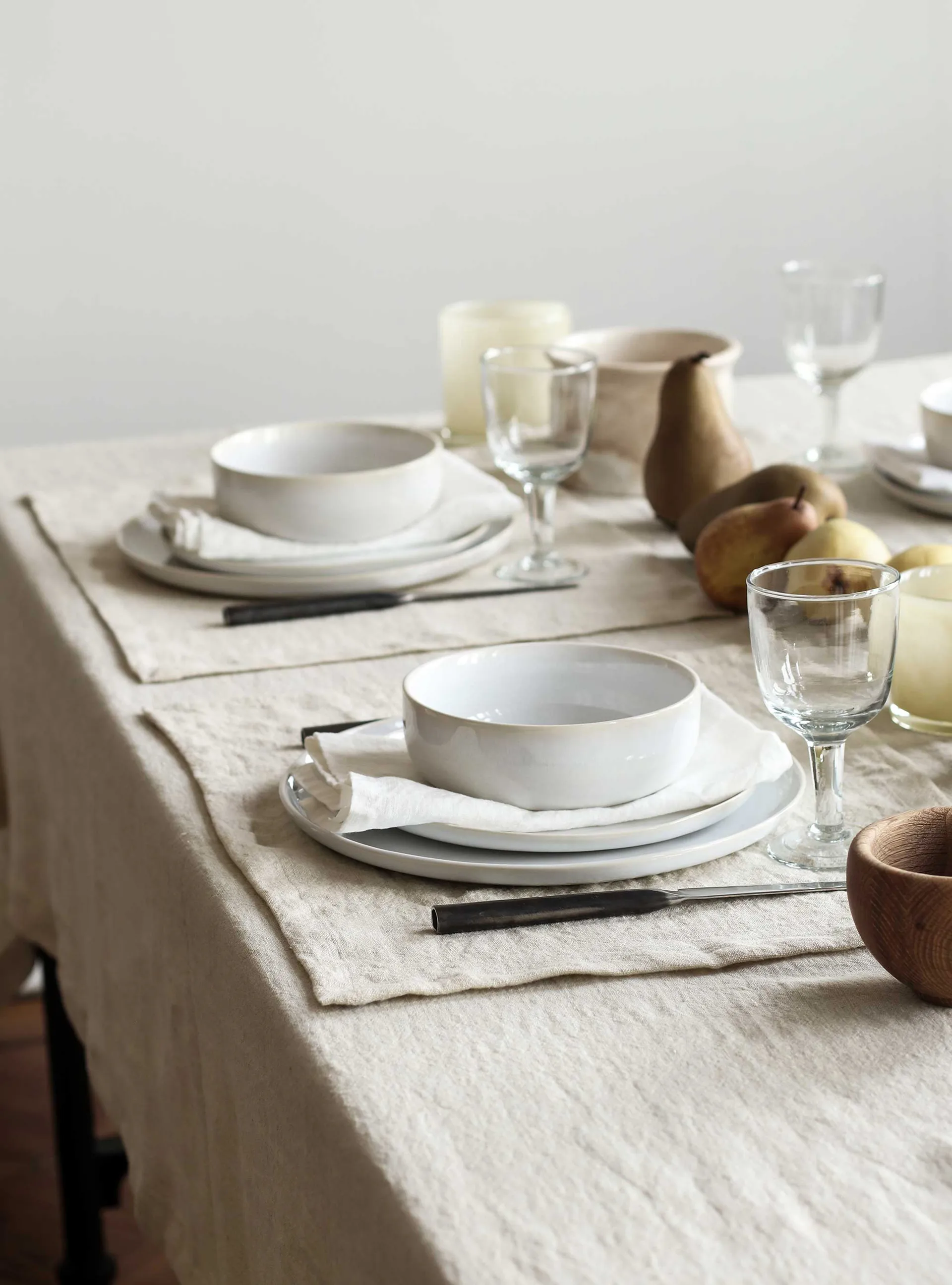 Plato Vince 27 cm, blanco Tell Me More