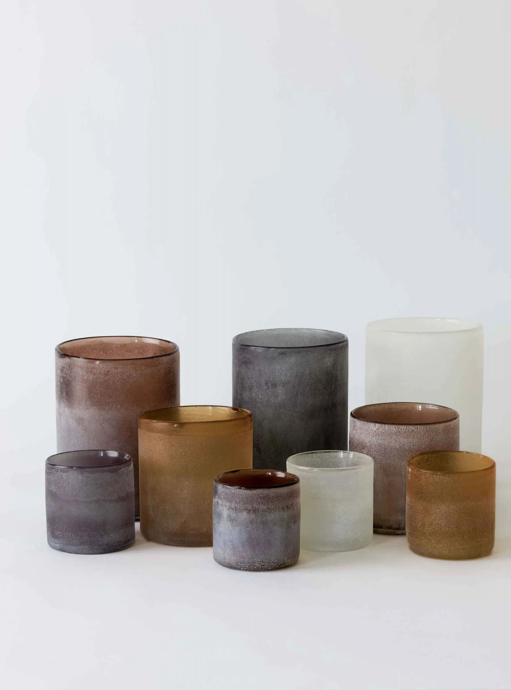 Portavelas Frost M, marrón Tell Me More