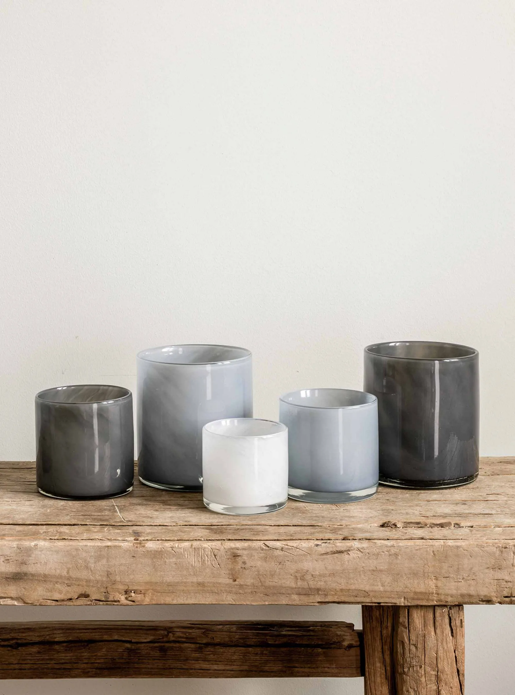 Portavelas Lyric XS, Dusty blue (azul claro) Tell Me More