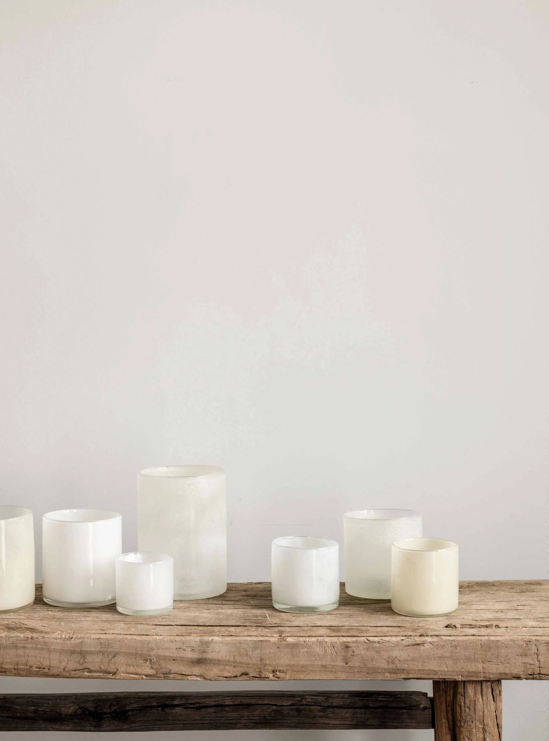 Portavelas Lyric XS, Linen (blanco) Tell Me More