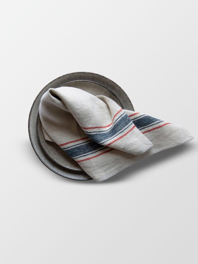Servilleta de lino Astrid 50x50 cm, Navy Tell Me More