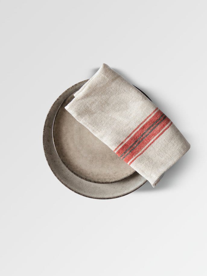 Servilleta de lino Astrid 50x50 cm, Red Tell Me More