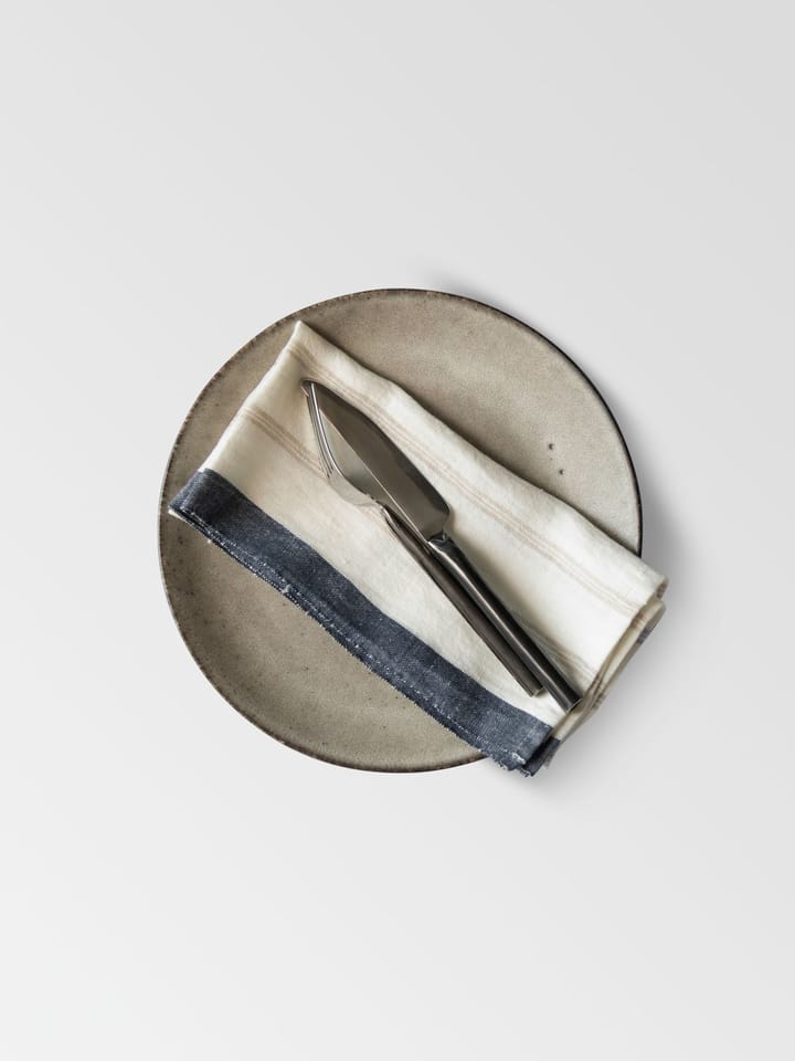 Servilleta de lino Maya 50x50 cm, Natural Stripe Tell Me More