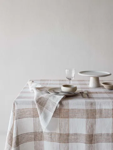 Servilleta de tela Odette - Marrón, 45x45 cm - Tell Me More