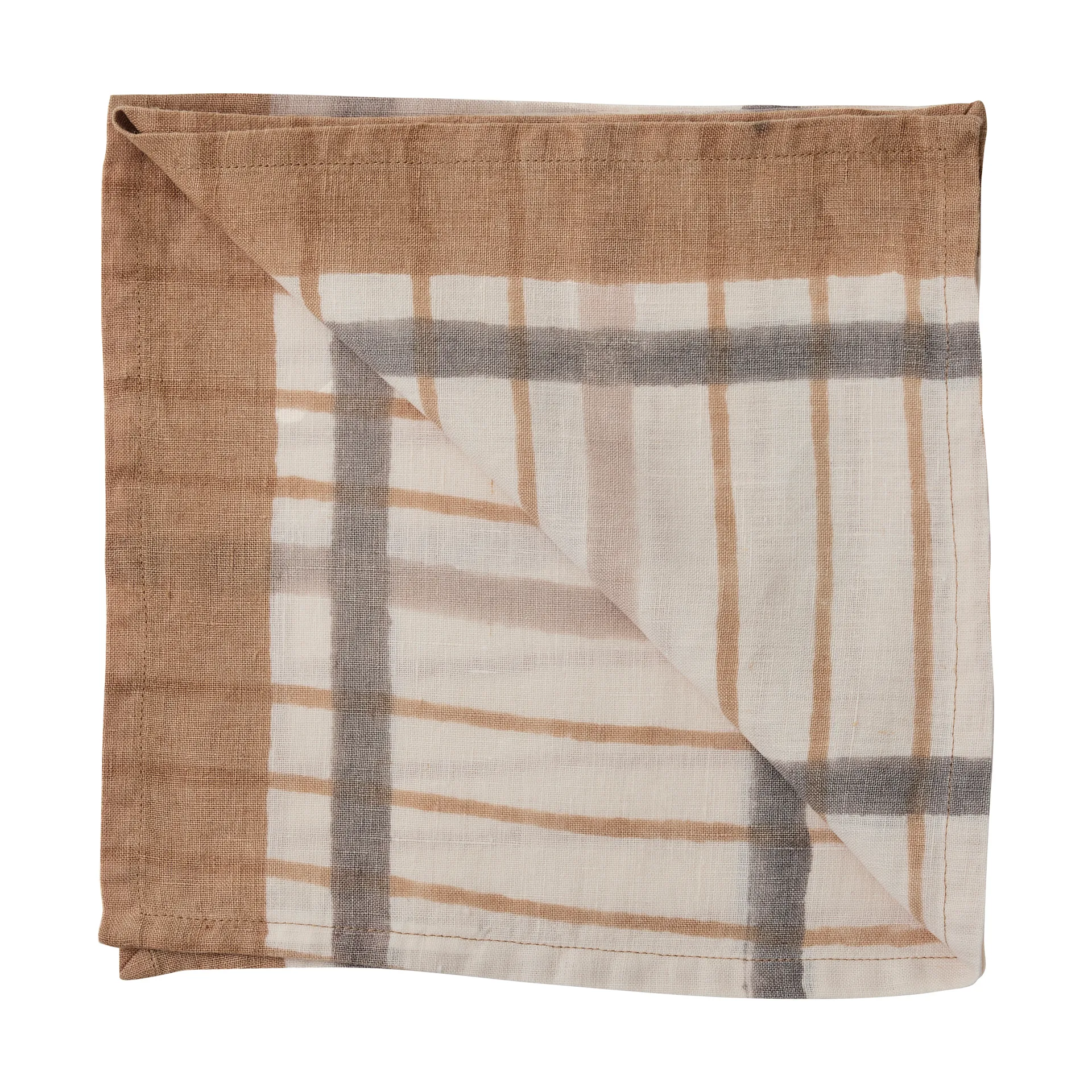 Servilleta Ella 50x50 cm, Hazelnut Tell Me More