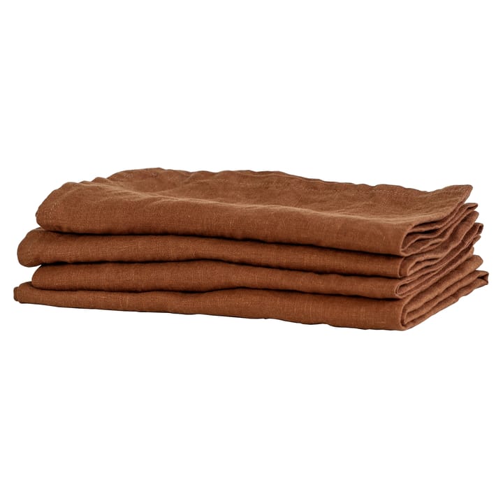 Servilleta Washed Linen, Amber (marrón) Tell Me More