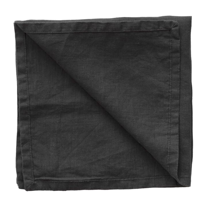 Servilleta Washed Linen - Carbon (negro) - Tell Me More