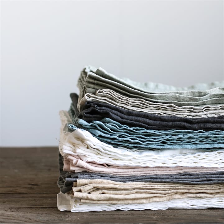 Servilleta Washed Linen, gris claro (grey) Tell Me More