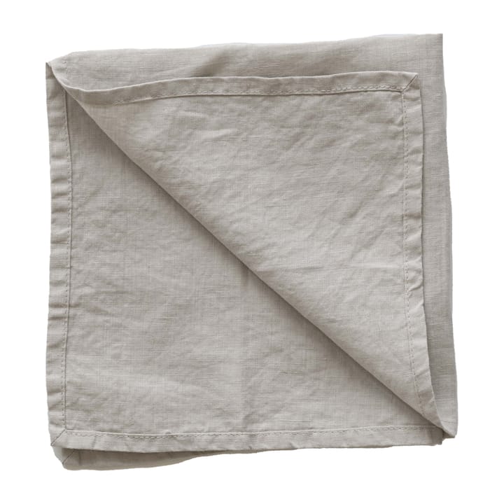 Servilleta Washed Linen - gris claro - Tell Me More