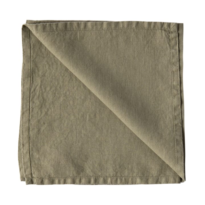 Servilleta Washed Linen - Oliva - Tell Me More