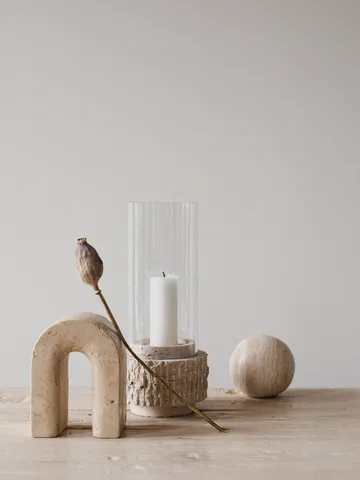 Soporte de travertino - 15 cm - Tell Me More