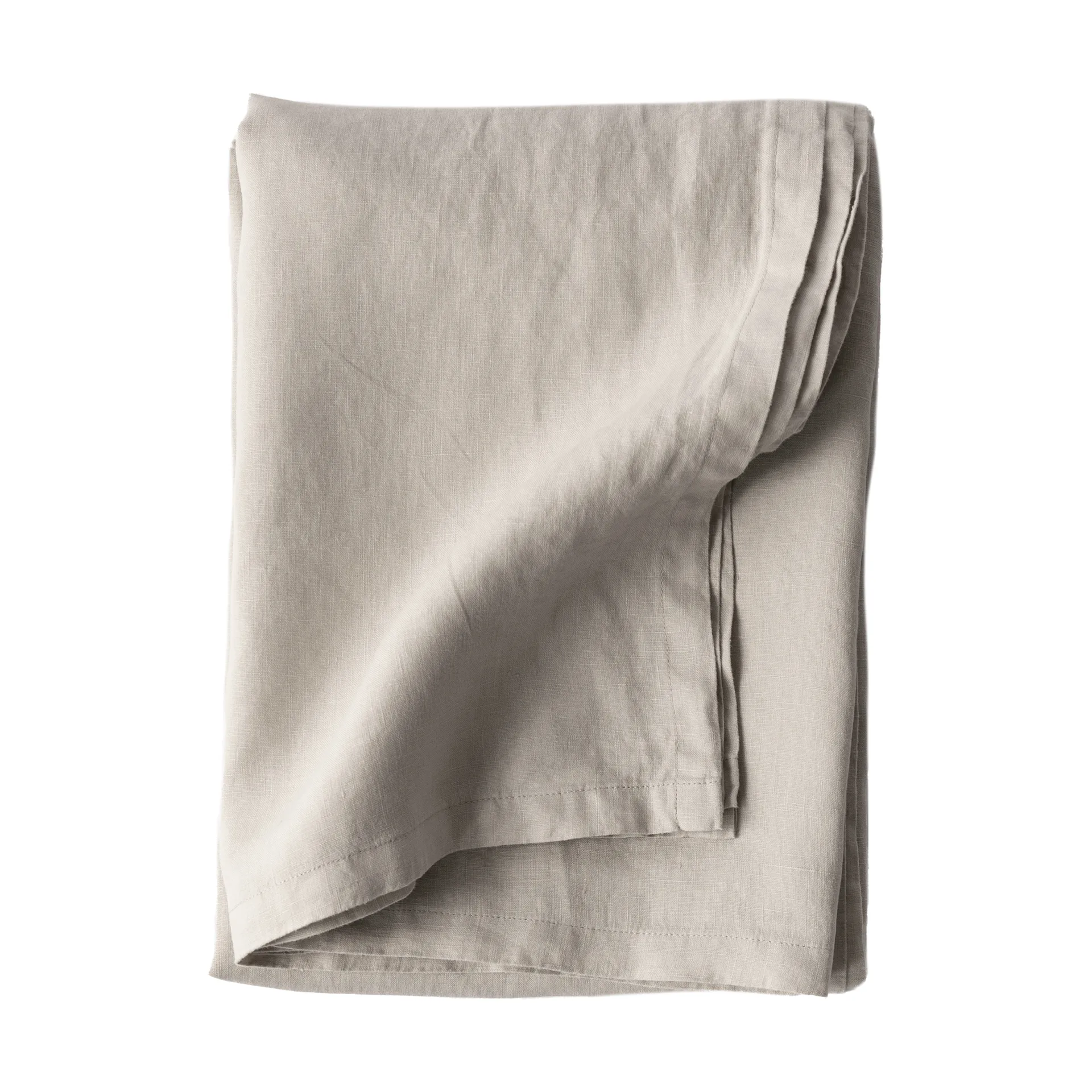 Tell Me More mantel de lino 145x270 cm, Gris cálido Tell Me More