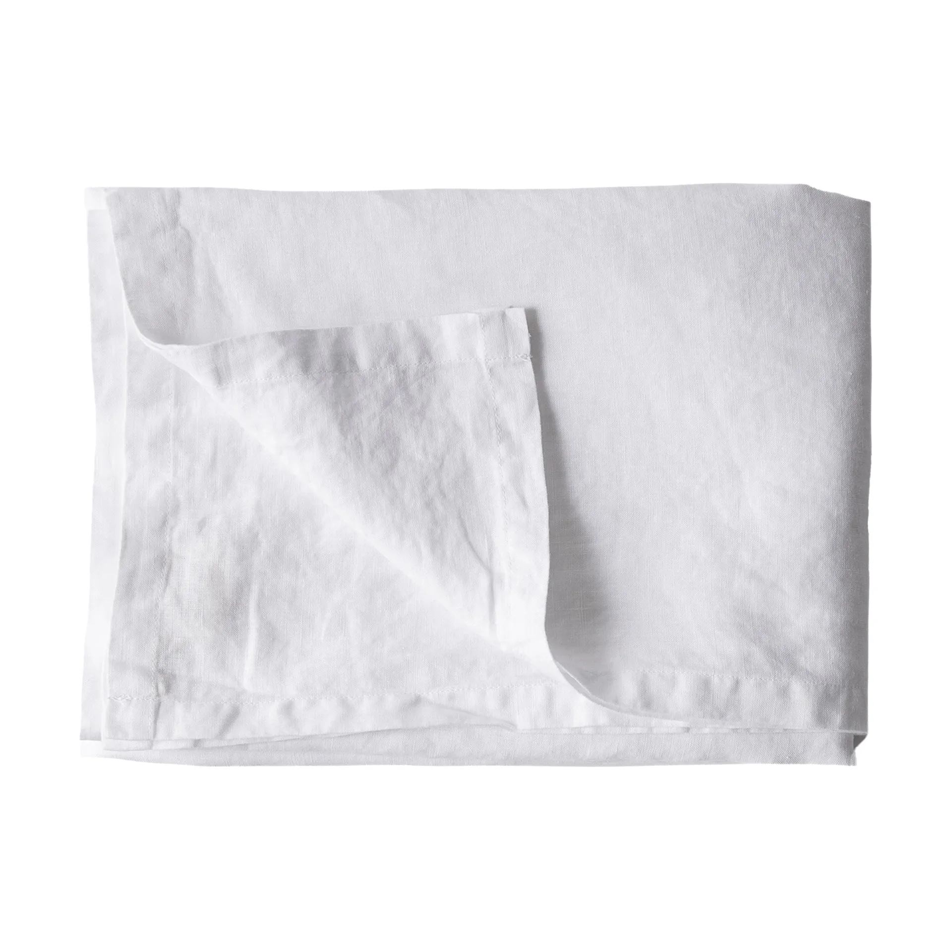 Tell Me More mantel de lino 145x330 cm, Blanco decolorado Tell Me More