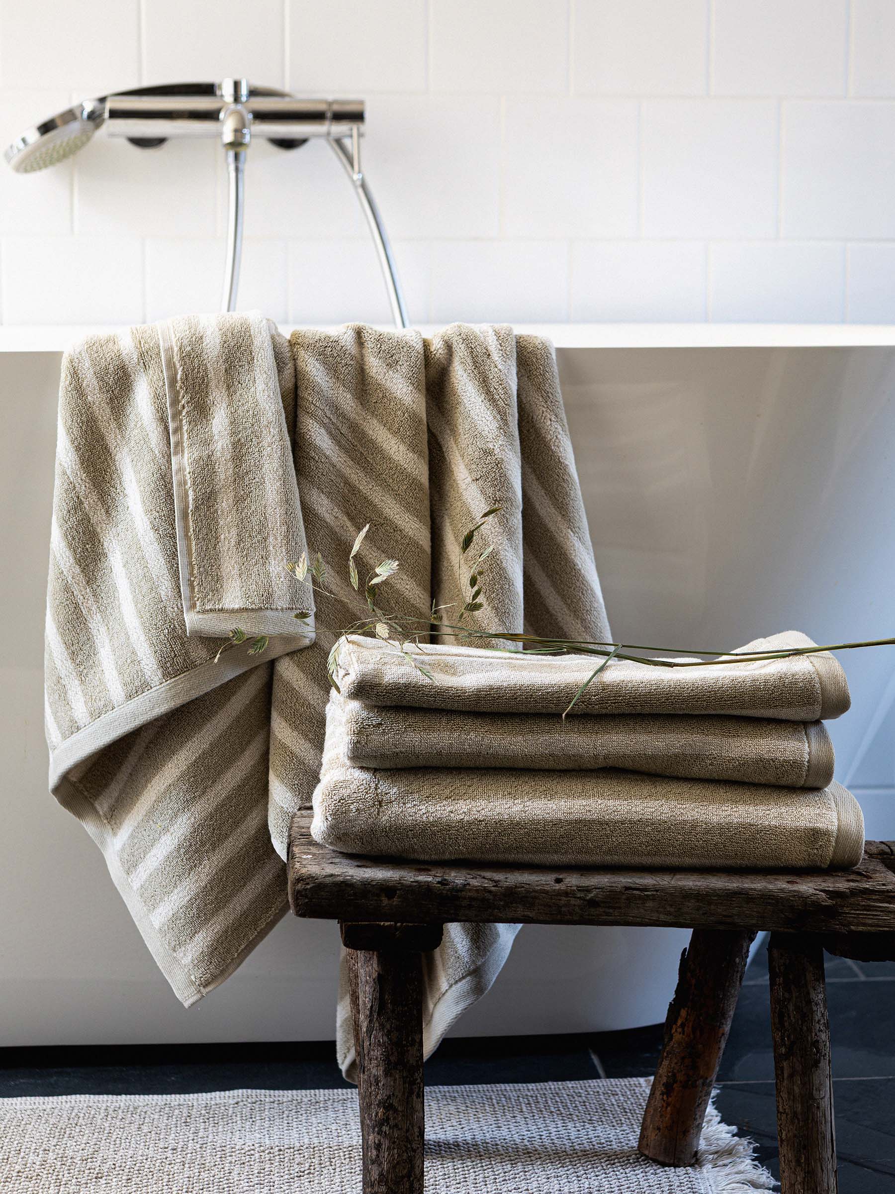 Toalla Bonnie 70x140 cm, Beige Tell Me More