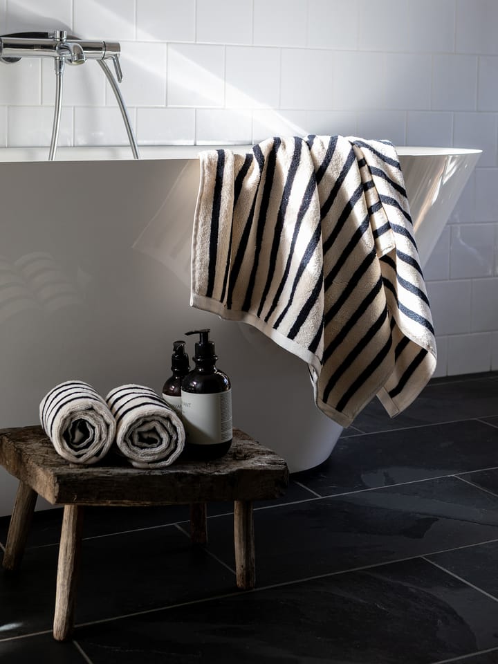 Toalla Bonnie 70x140 cm, Negro Tell Me More