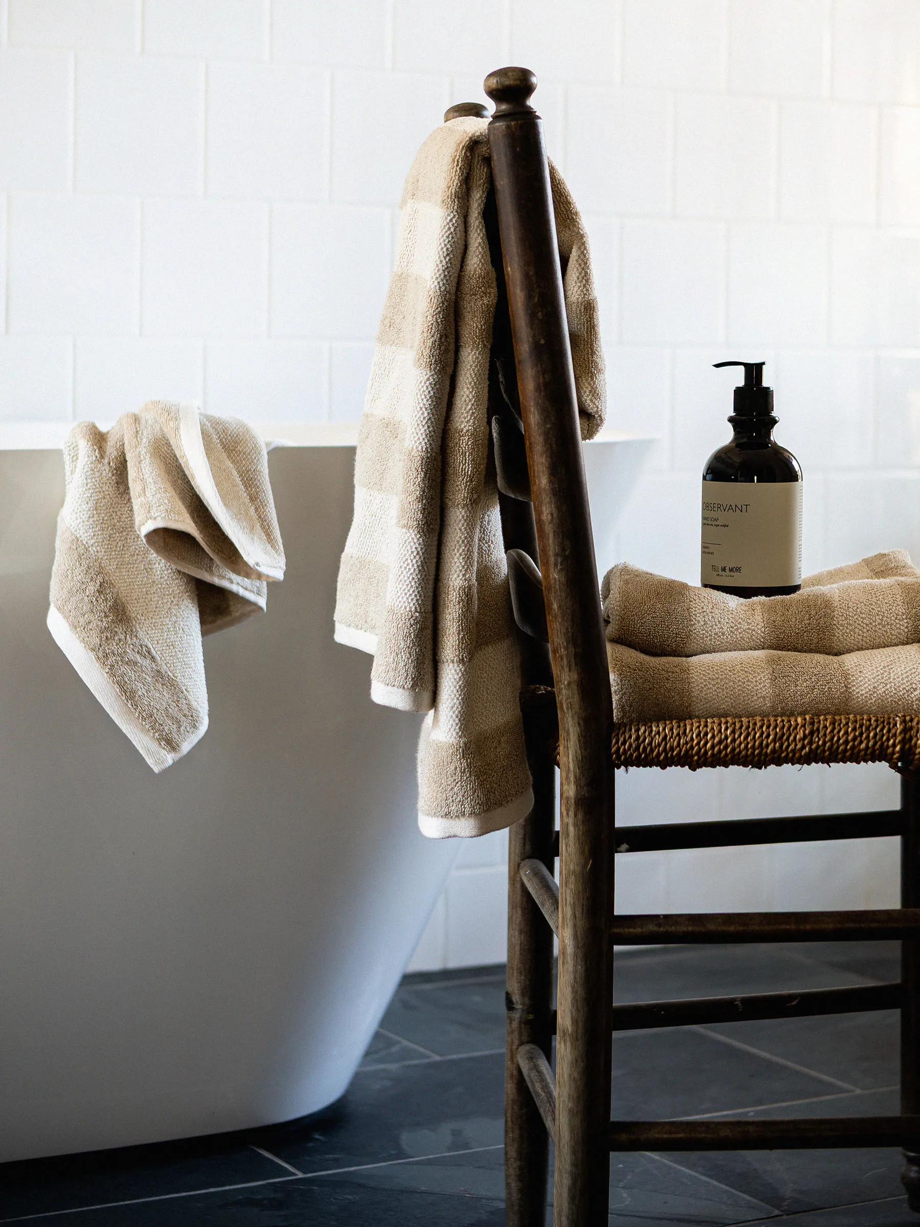 Toalla Cleo 70x140 cm, Beige Tell Me More