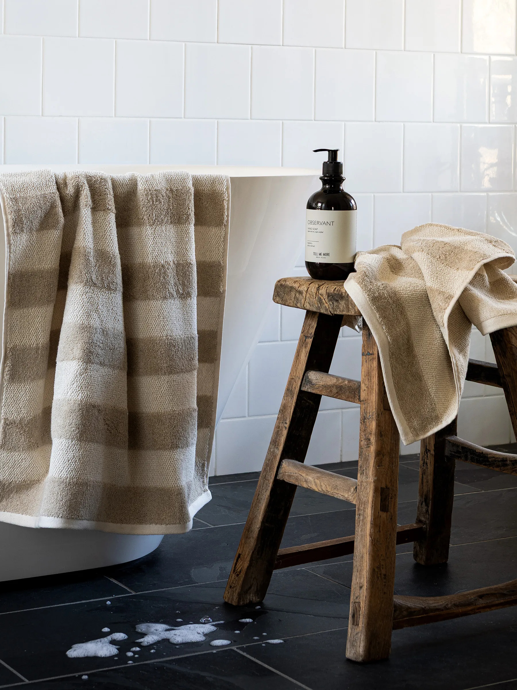 Toalla Cleo 70x140 cm, Beige Tell Me More