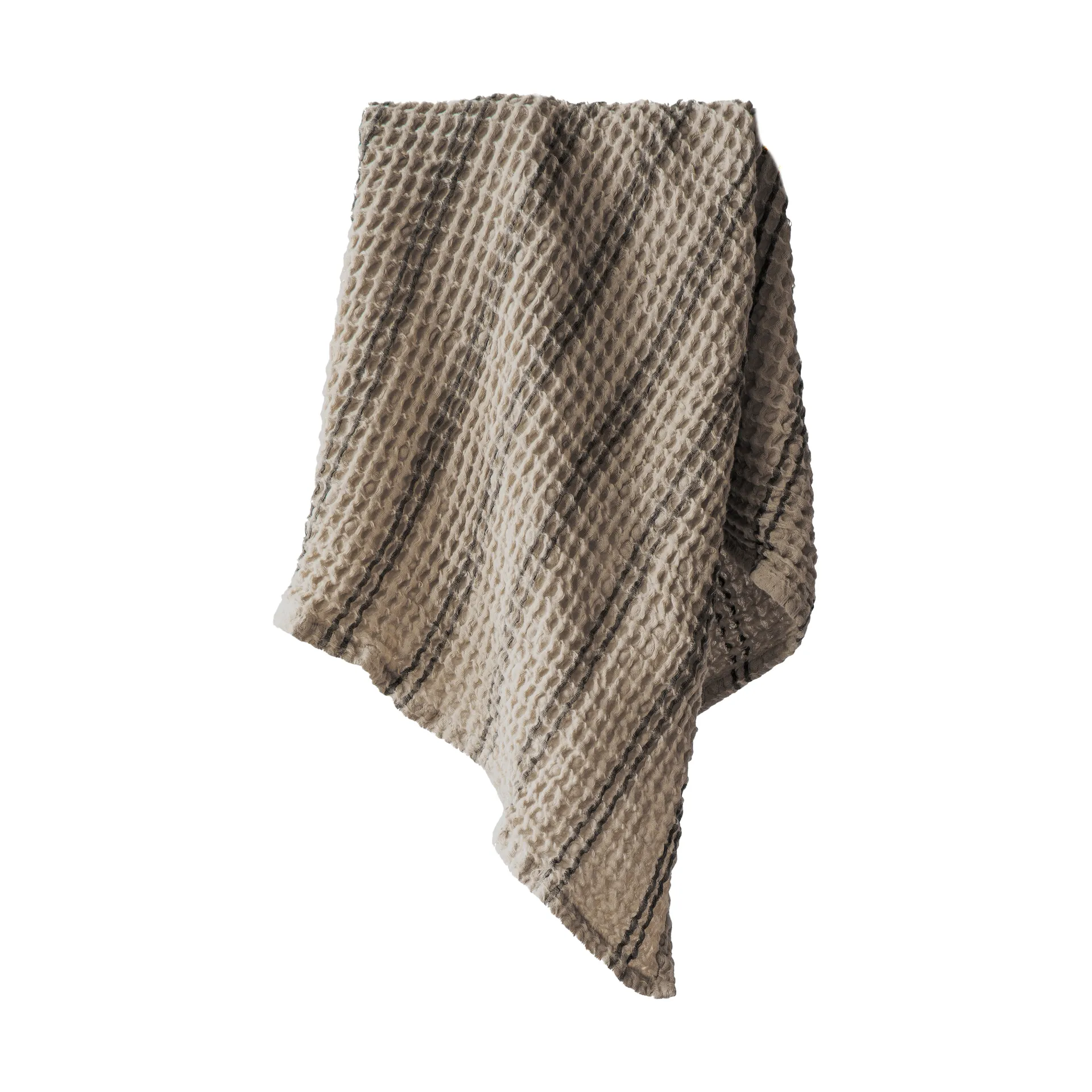 Toalla Nella 50x70 cm, Taupe Stripe Tell Me More