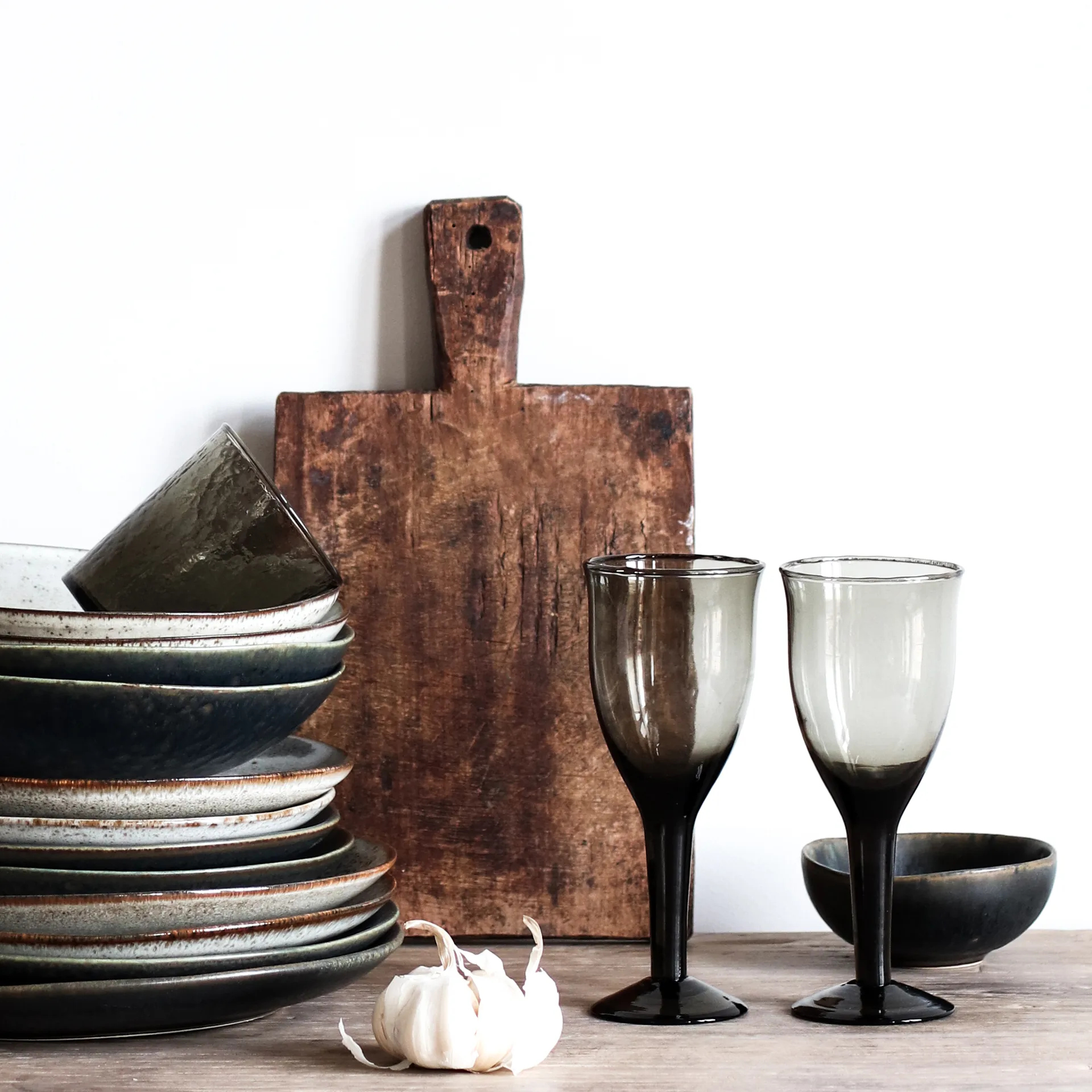 Vaso Galette 30 cl, Smoke (gris) Tell Me More