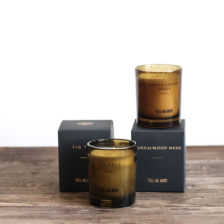 Vela aromática Noir S 25 horas, Fig tree Tell Me More