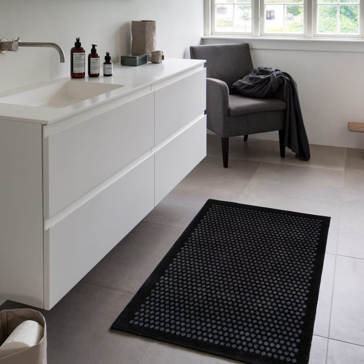 Alfombra Dot, Black, 90x130 cm tica copenhagen