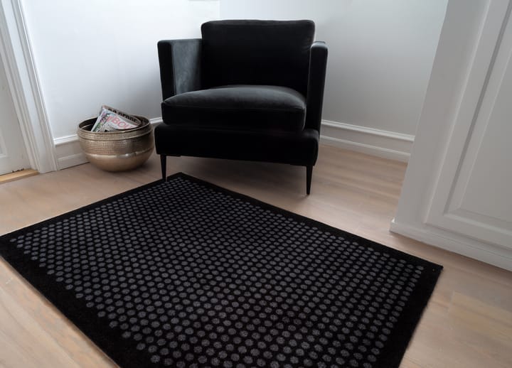 Alfombra Dot, Black, 90x130 cm tica copenhagen