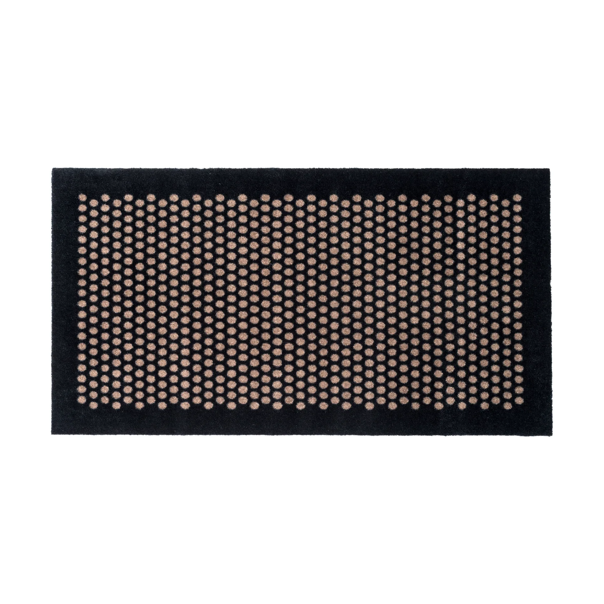 Alfombra Dot, Black-sand, 67x120 cm tica copenhagen