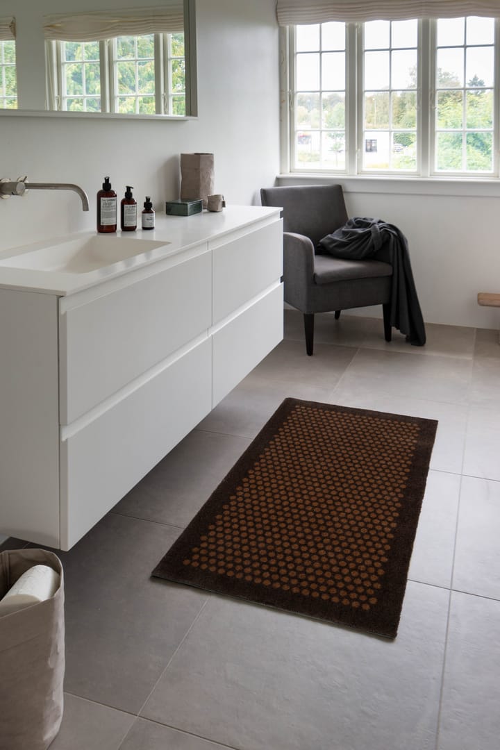 Alfombra Dot, Cognac-brown, 67x120 cm tica copenhagen