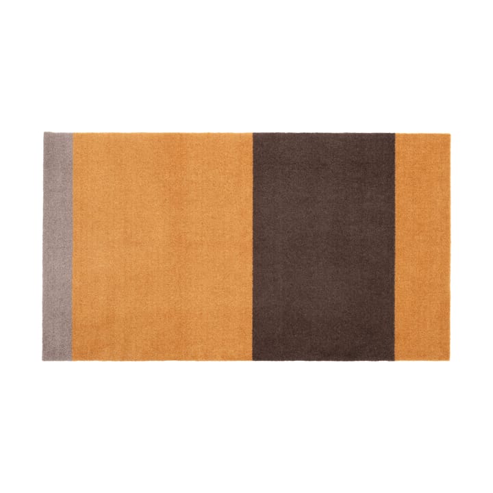 Alfombra Stripes by tica, horizontal - Dijon-brown-sand, 67x120 cm - Tica copenhagen