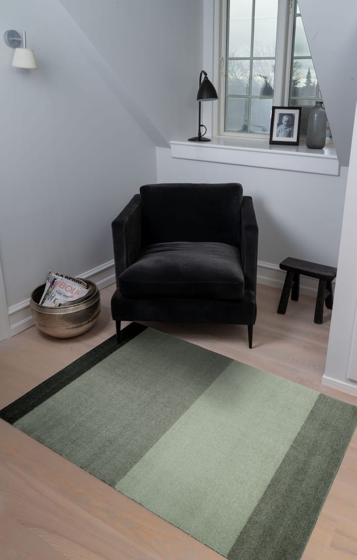 Alfombra Stripes by tica, horizontal, Green, 90x130 cm tica copenhagen