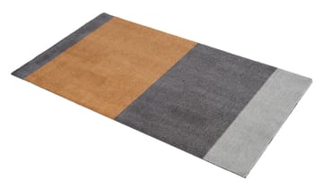 Alfombra Stripes by tica, horizontal - grey-grey-dijon, 67x120 cm - tica copenhagen