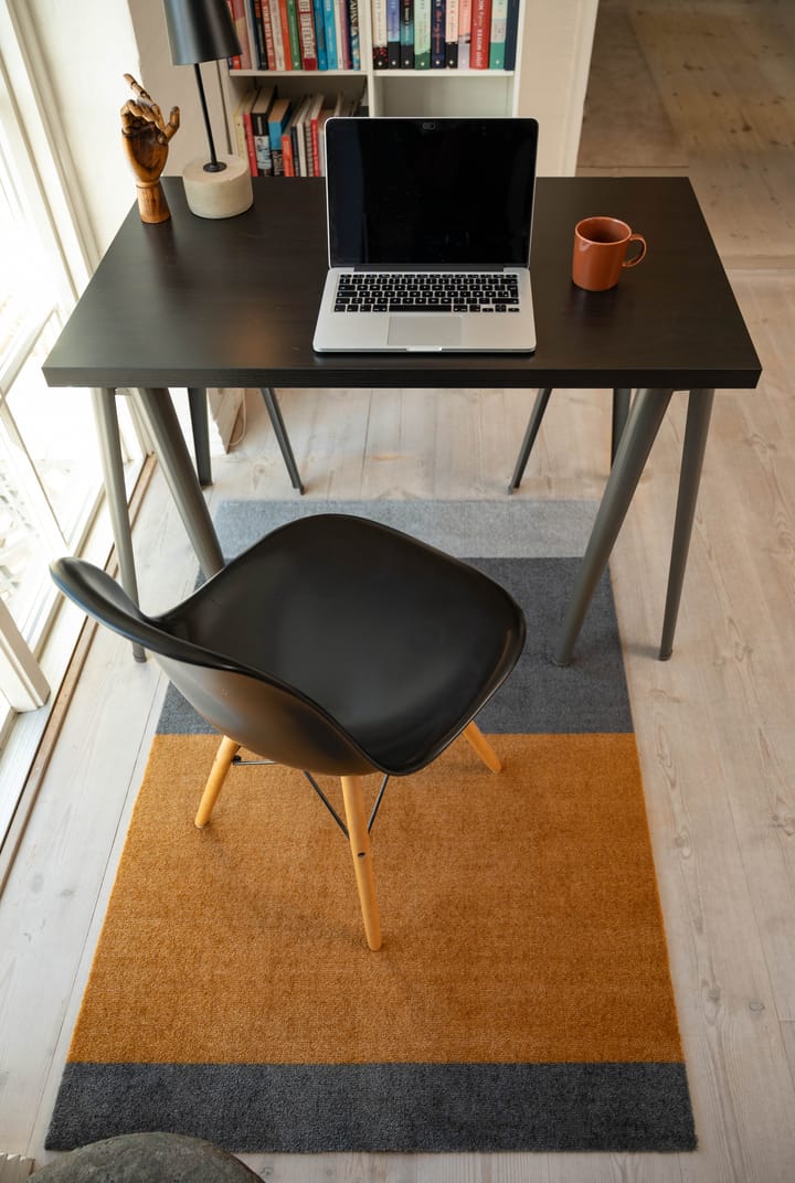 Alfombra Stripes by tica, horizontal, Grey-grey-dijon, 90x130 cm tica copenhagen