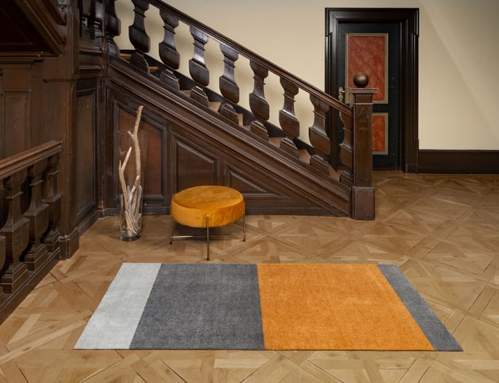 Alfombra Stripes by tica, horizontal, Grey-grey-dijon, 90x200 cm tica copenhagen