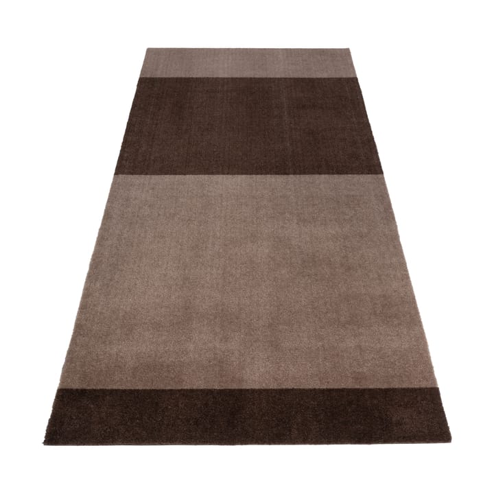 Alfombra Stripes by tica, horizontal - Sand-brown, 90x200 cm - tica copenhagen