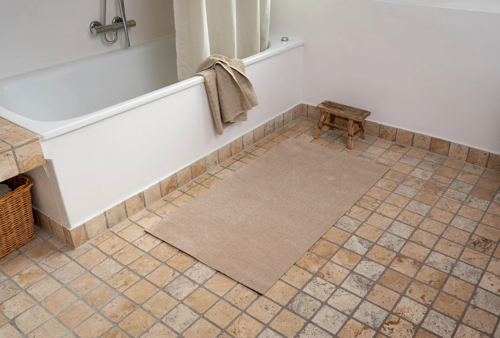 Alfombra Unicolor, Ivory, 67x120 cm tica copenhagen