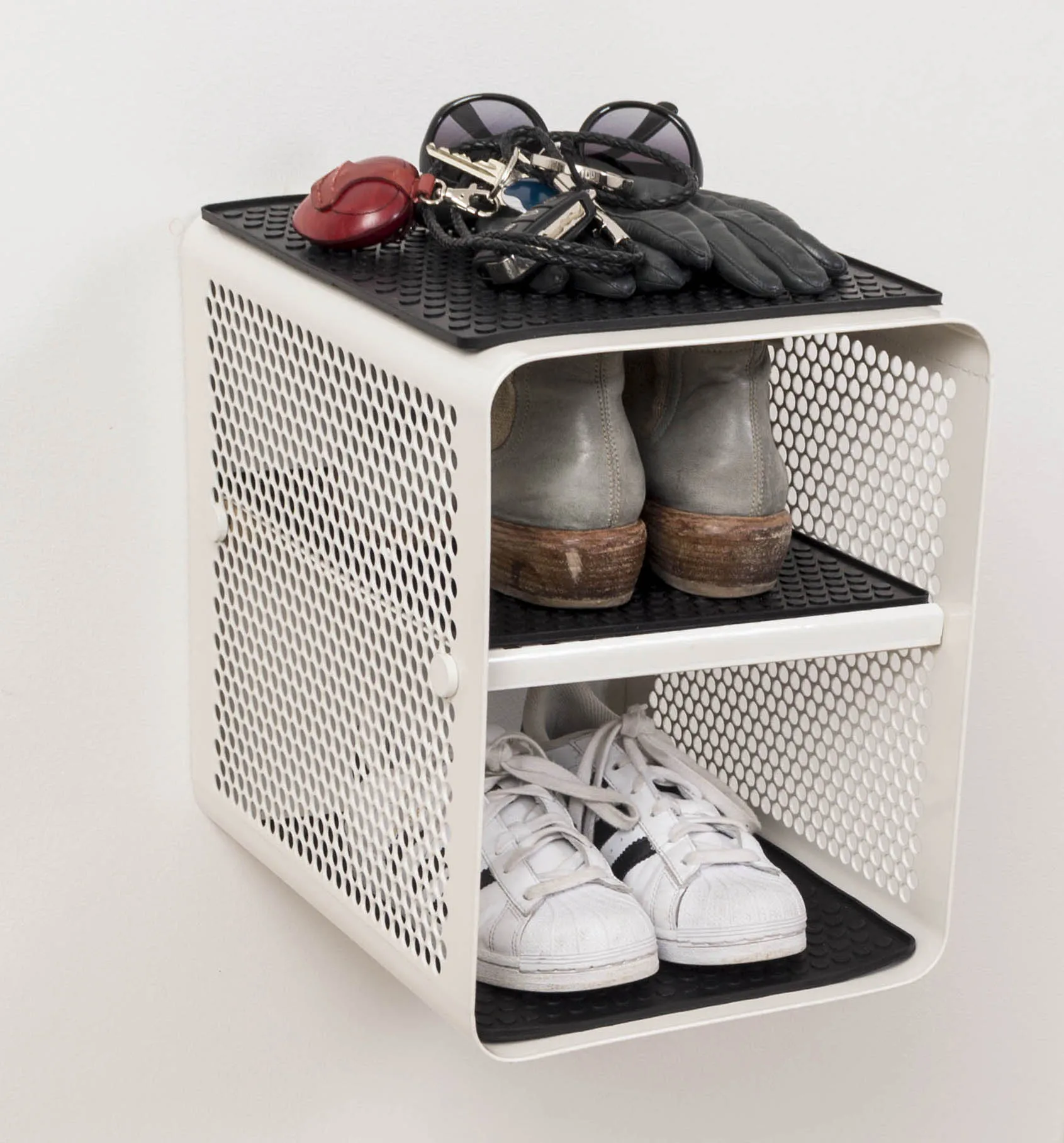 Bandeja para zapatos Dot 2-pack, 27x32 cm tica copenhagen