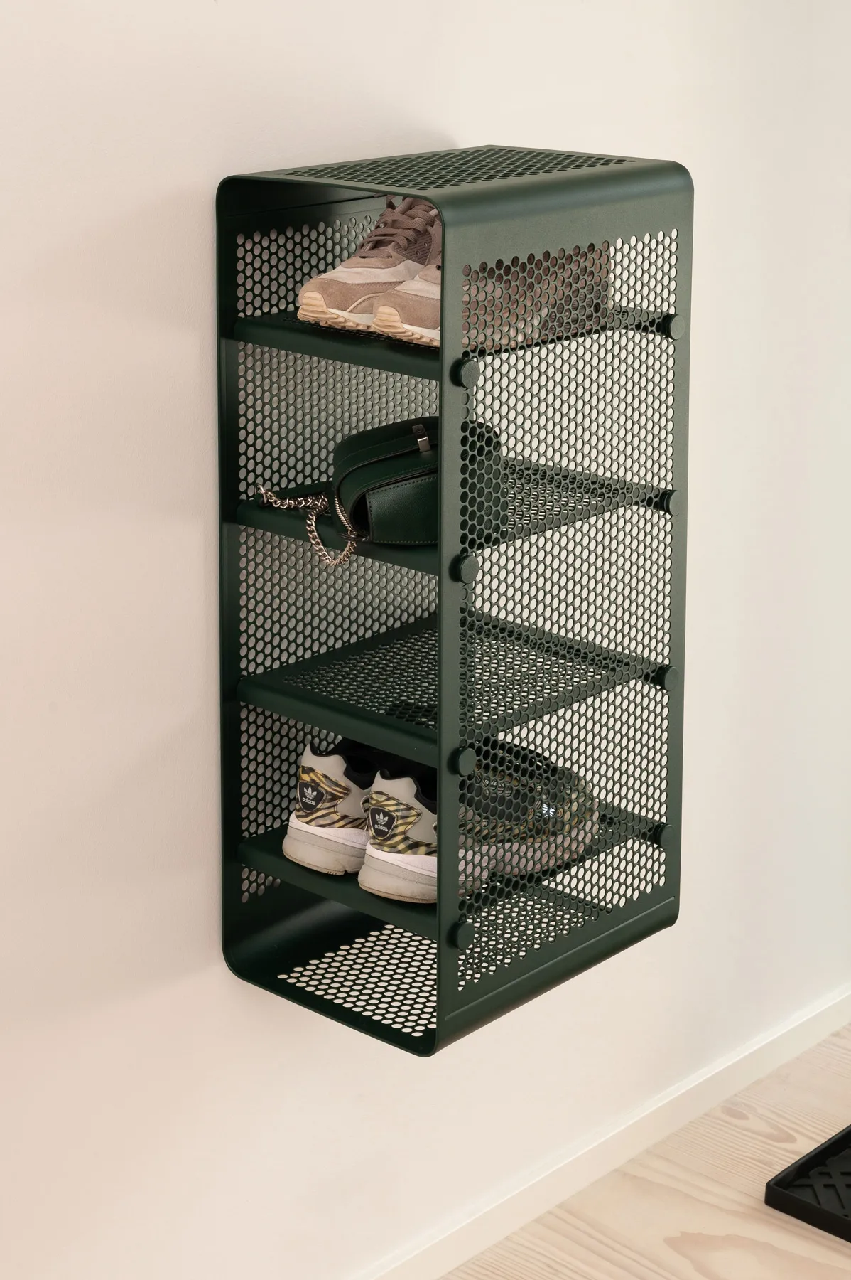 Estantería de pared Tica Rack Wall, Dark green tica copenhagen