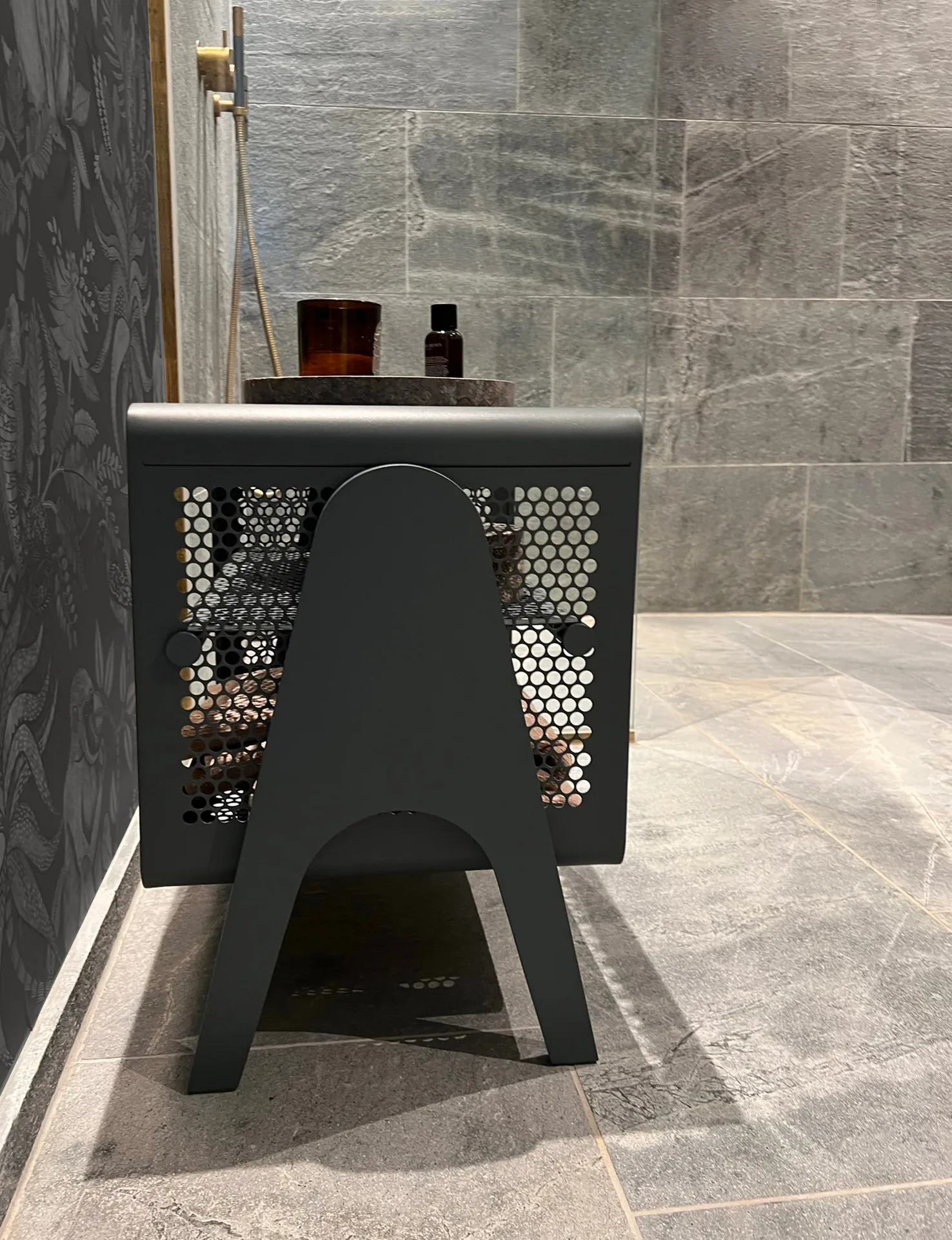 Estantería Tica Rack Floor small, Steelgrey tica copenhagen