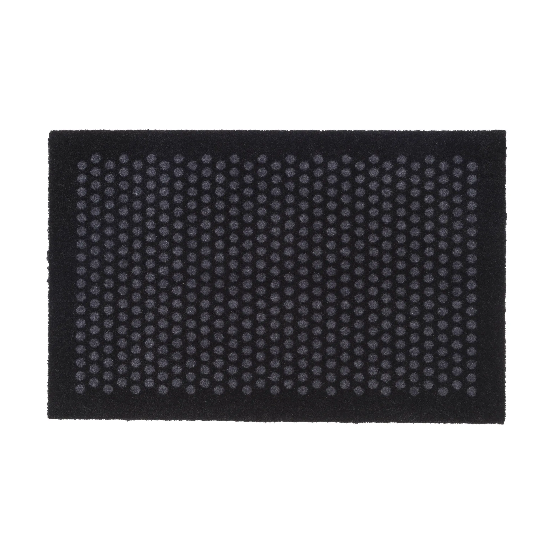 Felpudo Dot, Black, 60x90 cm tica copenhagen