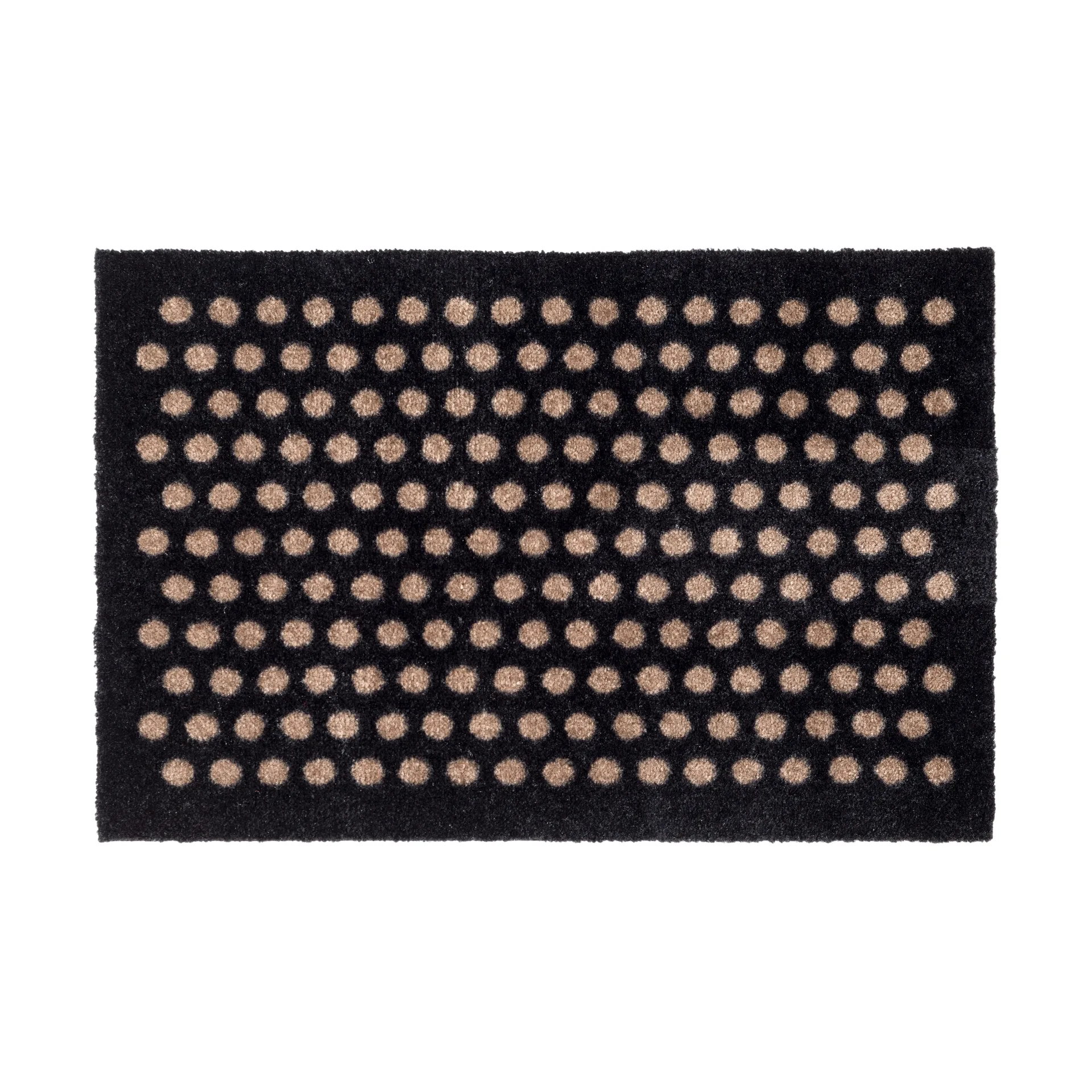 Felpudo Dot, Black-sand, 40x60 cm tica copenhagen