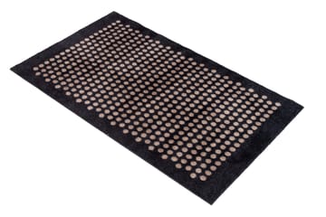 Felpudo Dot - Black-sand, 60x90 cm - tica copenhagen