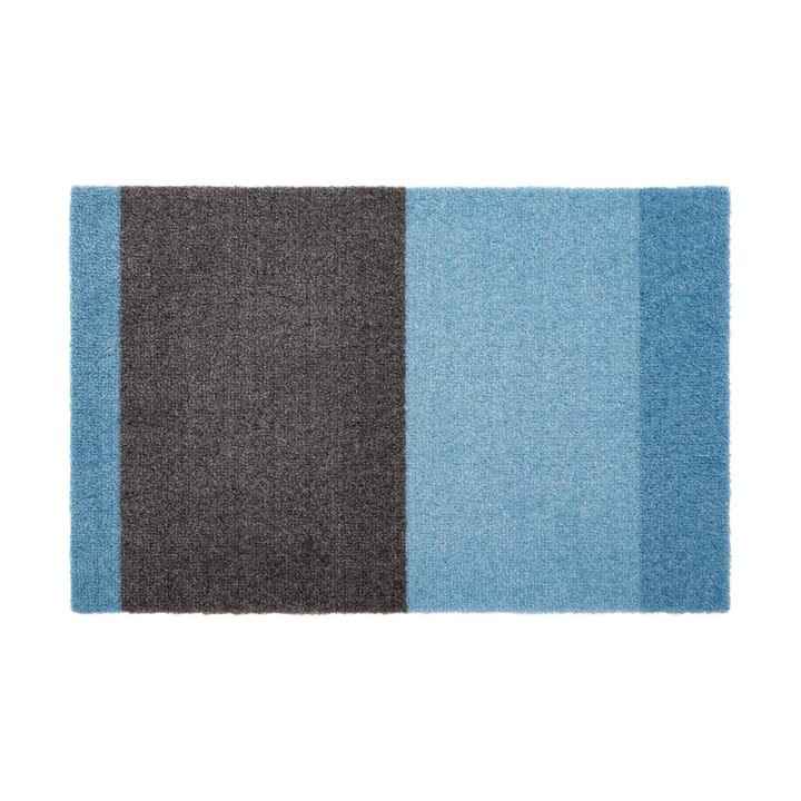 Felpudo Stripes by tica, horizontal - Blue-steel grey, 40x60 cm - Tica copenhagen