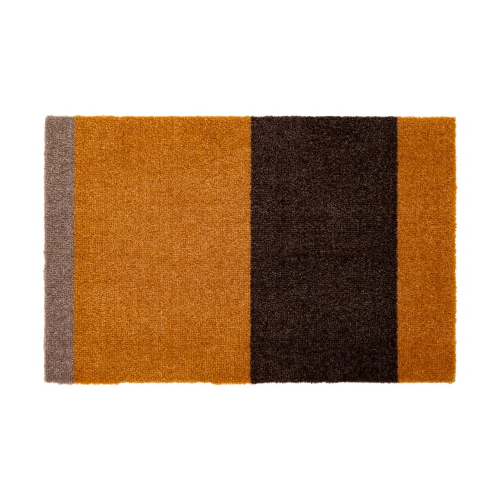 Felpudo Stripes by tica, horizontal - Dijon-brown-sand, 40x60 cm - tica copenhagen