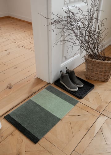 Felpudo Stripes by tica, horizontal - Green, 40x60 cm - tica copenhagen