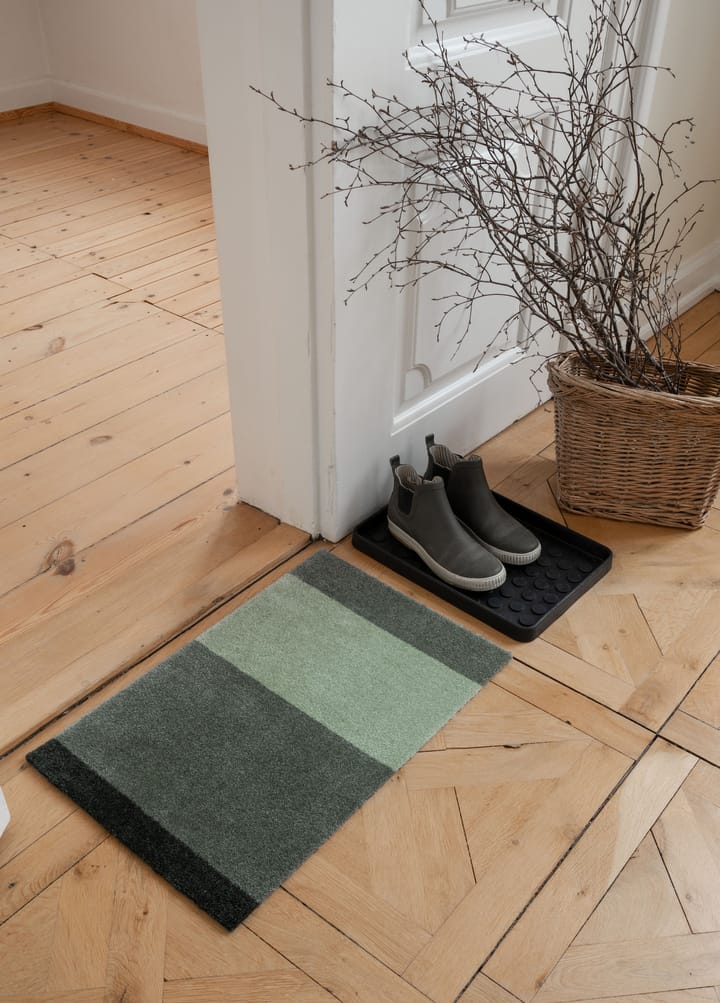 Felpudo Stripes by tica, horizontal, Green, 40x60 cm tica copenhagen