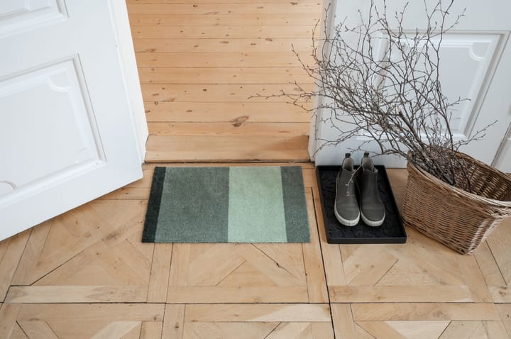 Felpudo Stripes by tica, horizontal, Green, 40x60 cm tica copenhagen
